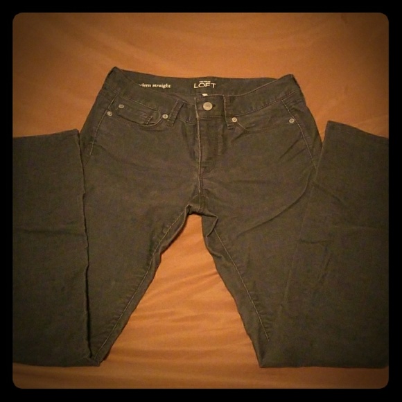 Ann Taylor The Loft Corduroy Pants - Picture 1 of 4